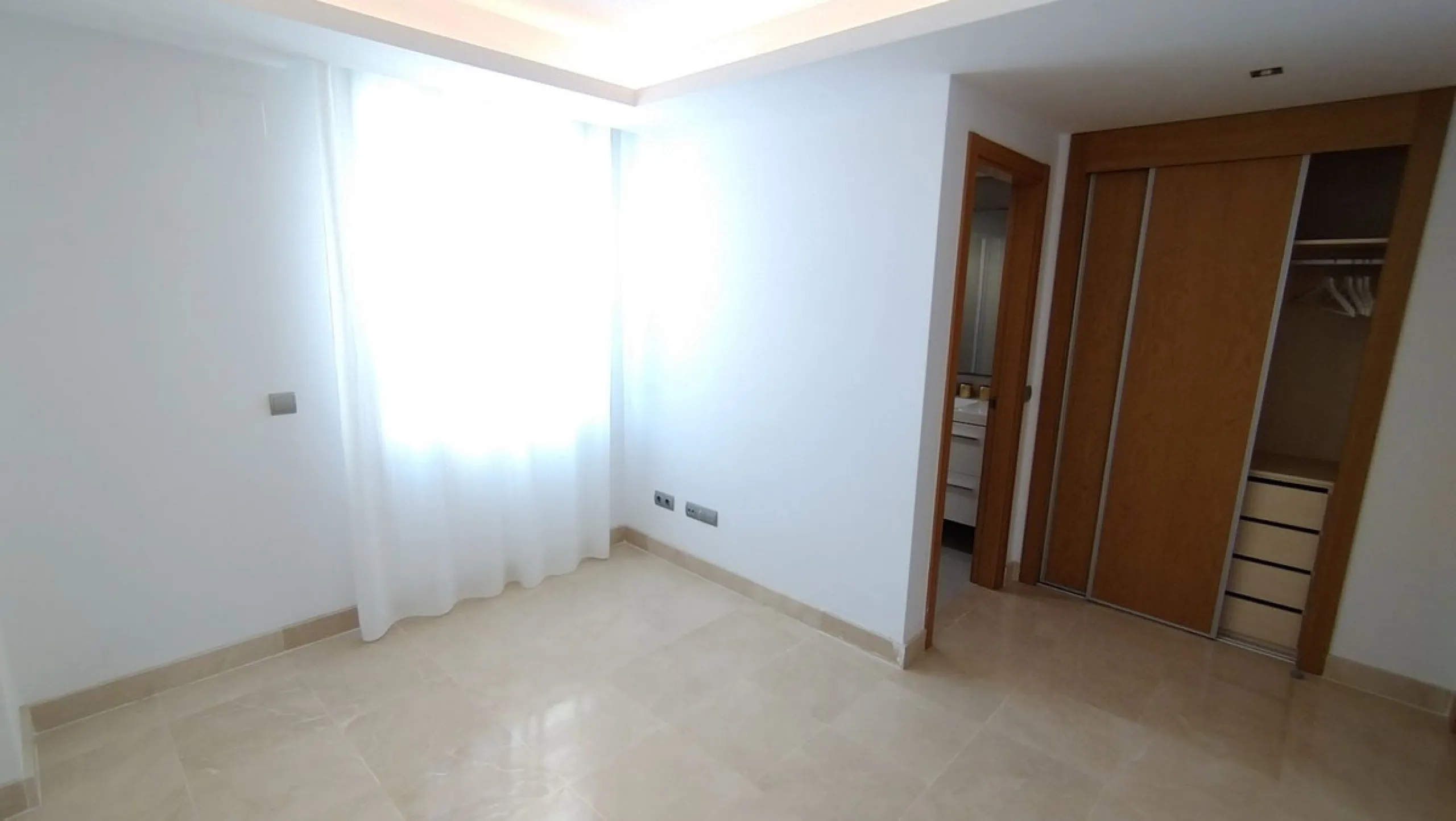 3 Bedroom west facing apartment for sale in Los Arqueros Beach with views towards the pool.