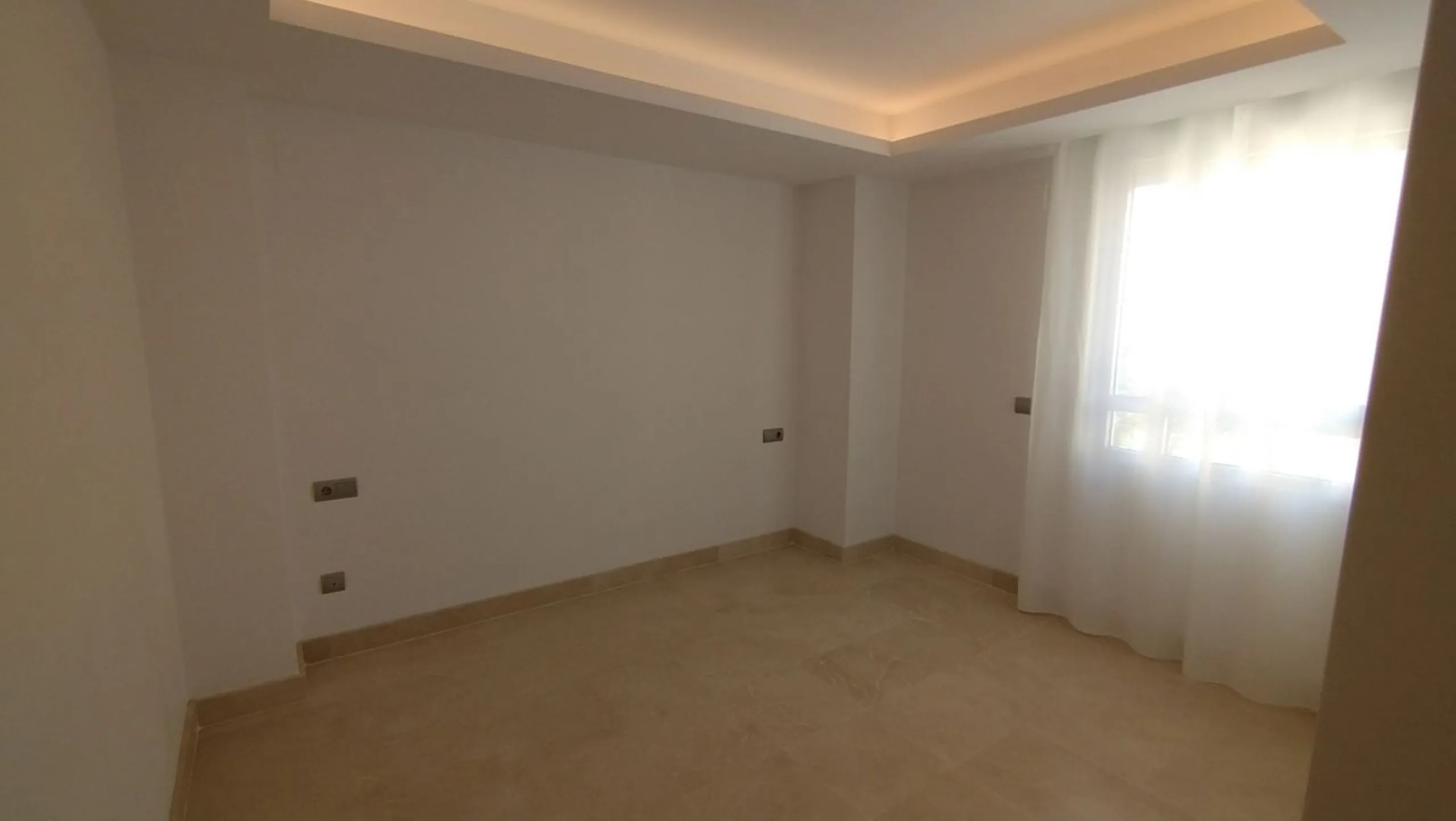 3 Bedroom west facing apartment for sale in Los Arqueros Beach with views towards the pool.