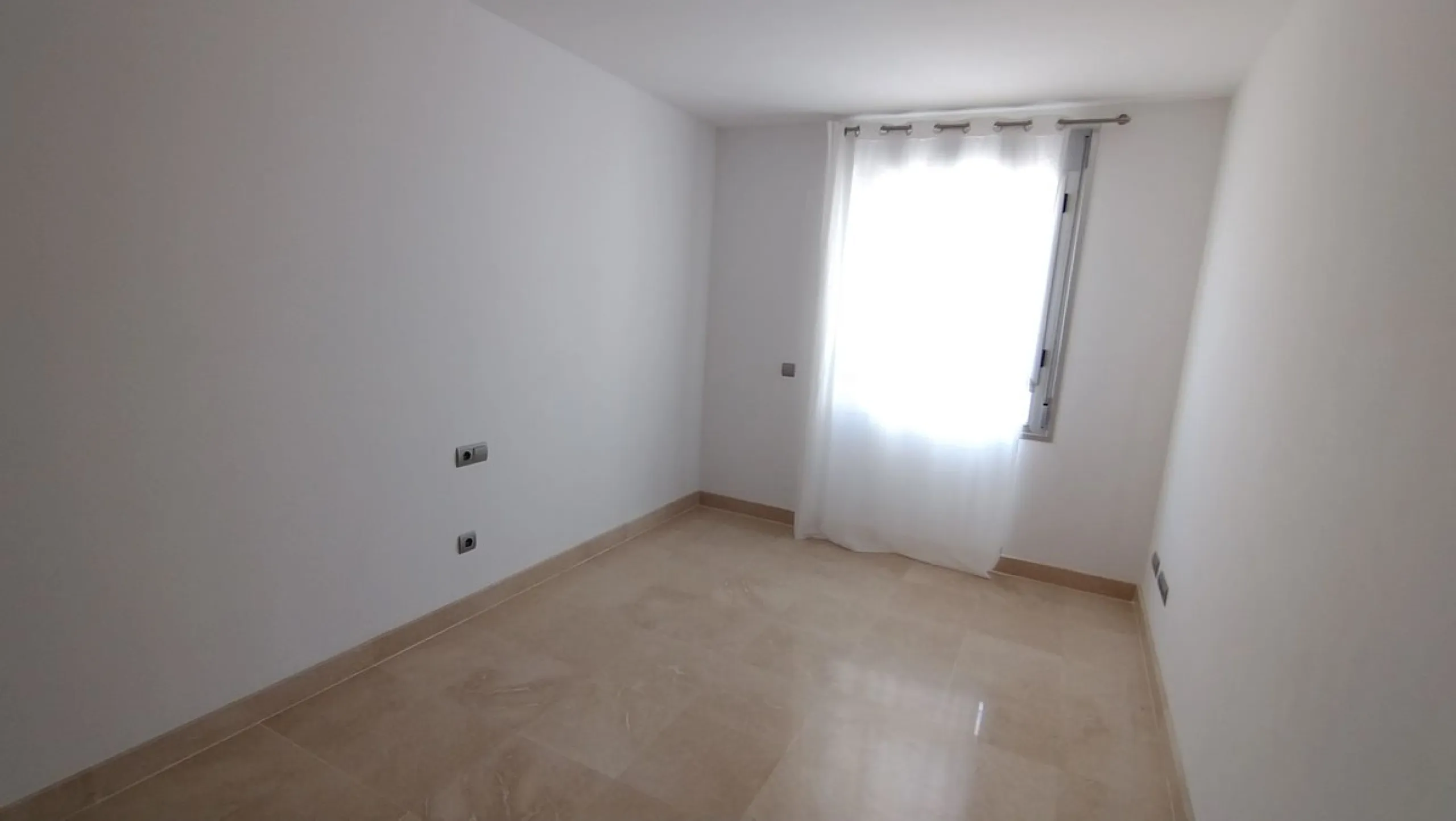 3 Bedroom west facing apartment for sale in Los Arqueros Beach with views towards the pool.
