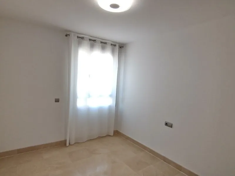 3 Bedroom west facing apartment for sale in Los Arqueros Beach with views towards the pool.