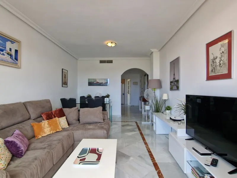 MARBELLA, Nueva Andalucía | South Facing -Top-Floor Apartment | 2 Bed · 2 Bath | Large Sunny Terrace