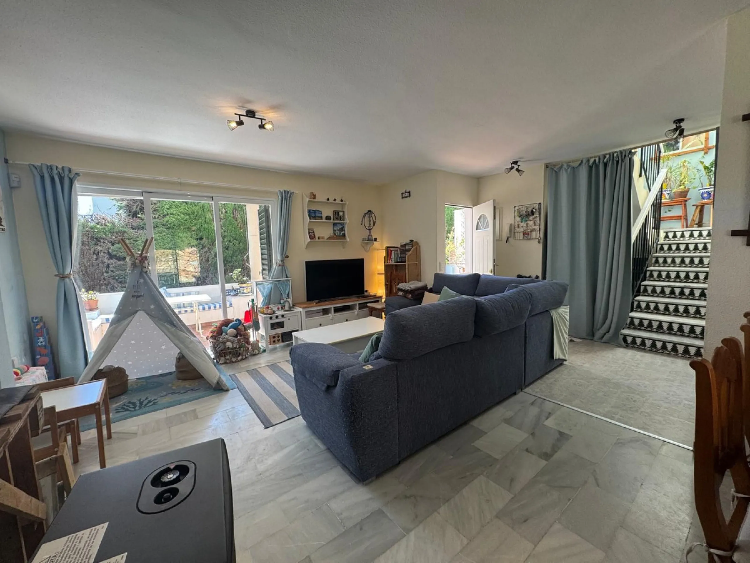 Renovation Opportunity: Private Corner Townhouse with Garden in Monte Biarritz