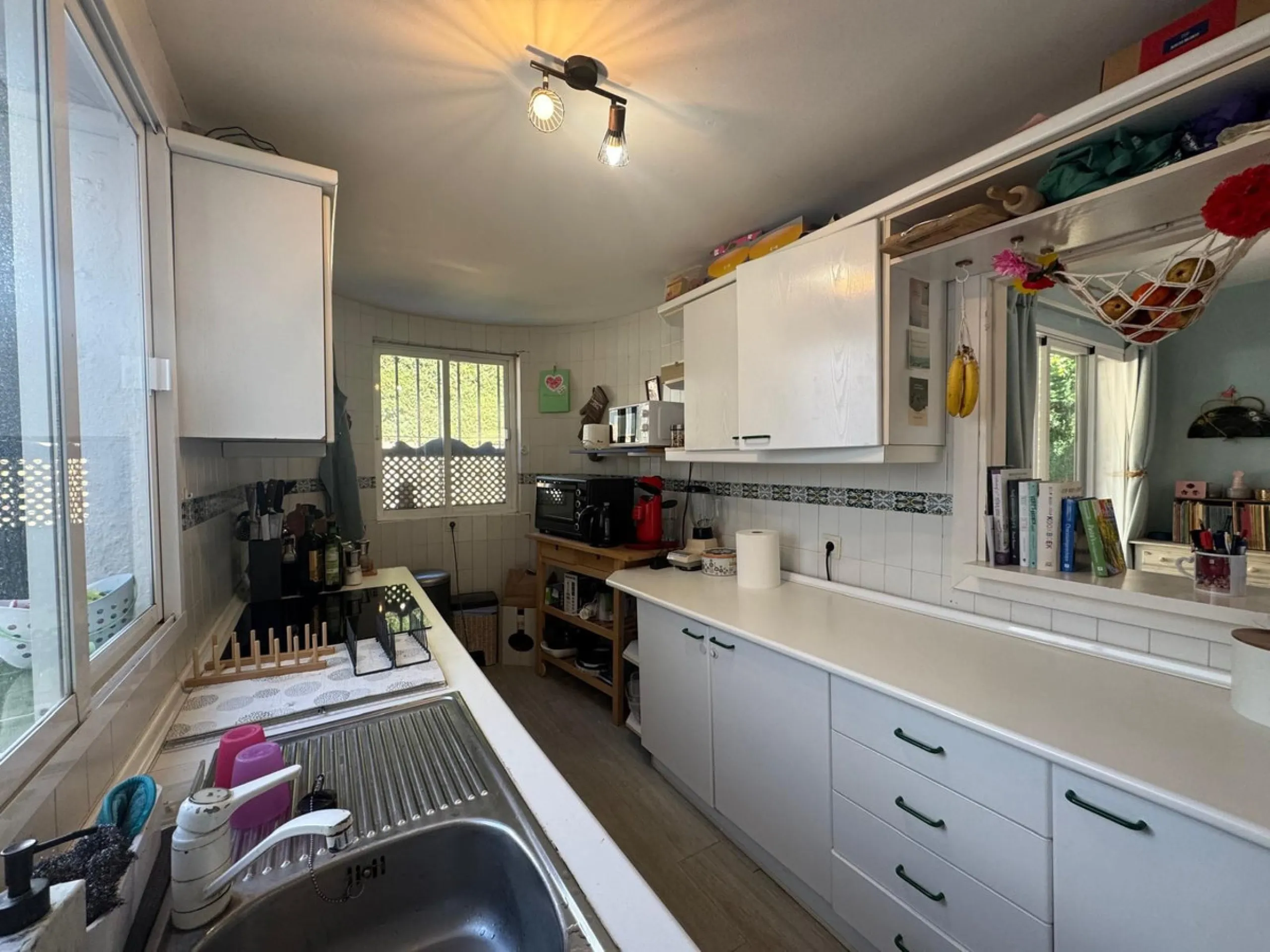 Renovation Opportunity: Private Corner Townhouse with Garden in Monte Biarritz