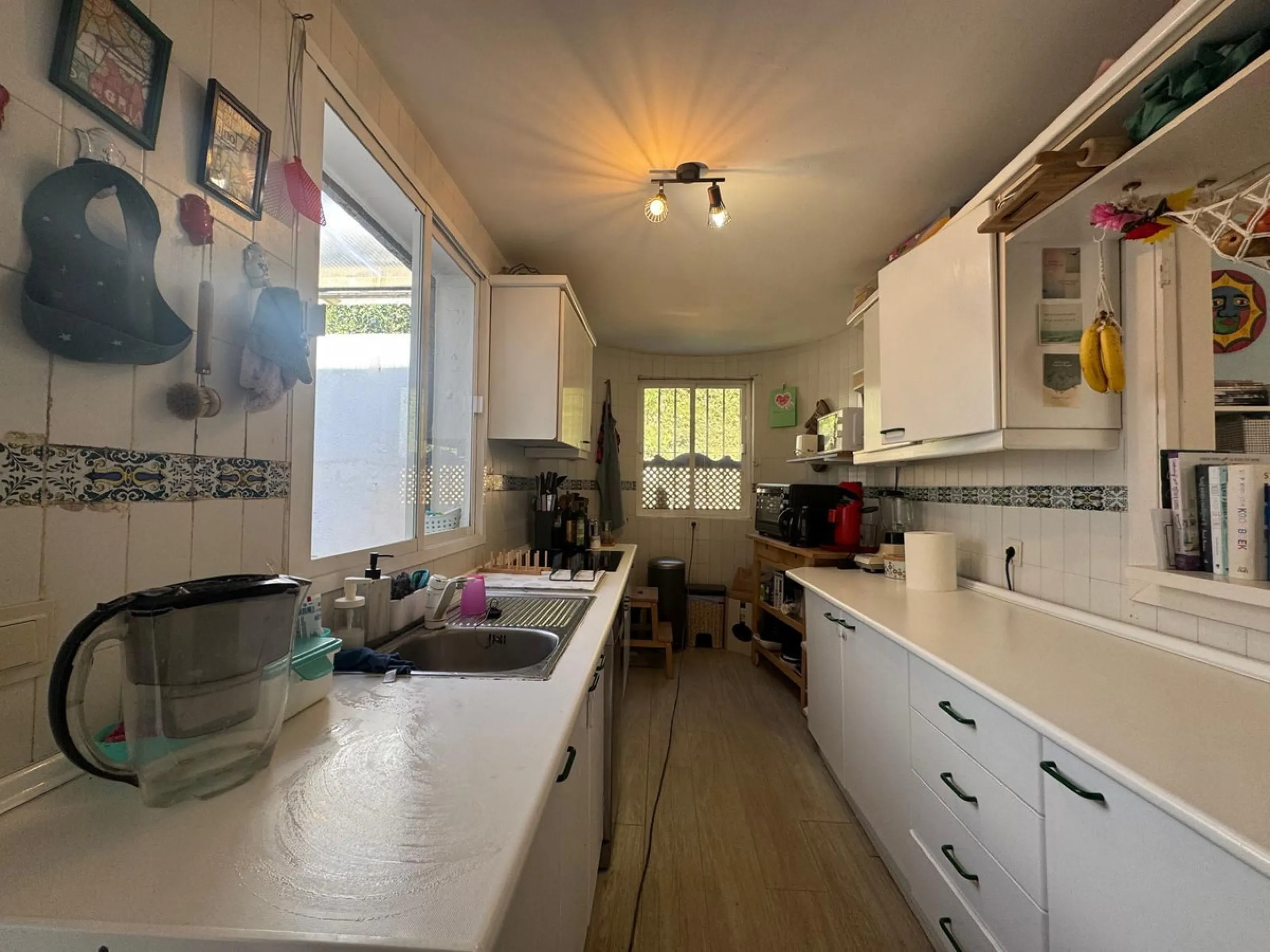 Renovation Opportunity: Private Corner Townhouse with Garden in Monte Biarritz