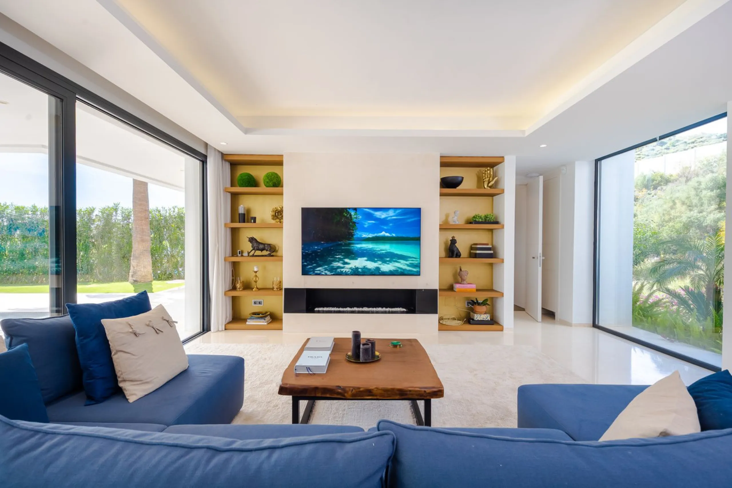Located within an exclusive, fully gated residential community with 24-hour security, this outstanding contemporary villa occupies the largest plot in the development, offering exceptional privacy, generous space, and a prime setting. Set on an expansive 
