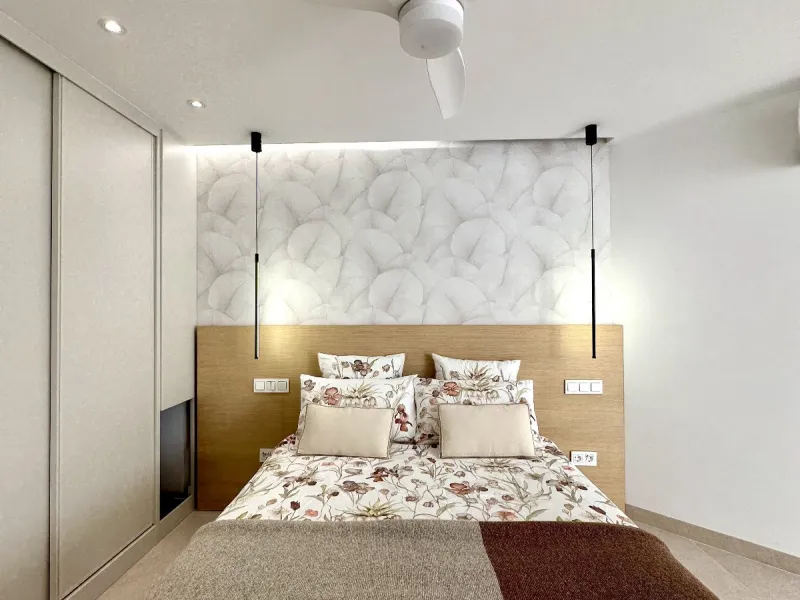 This exceptional beachfront apartment is situated in the heart of Marbella, directly on the promenade overlooking Marbella's Sport Port. Spanning 120 square meters, the fully furnished space features two bedrooms and two bathrooms. Every detail has been t
