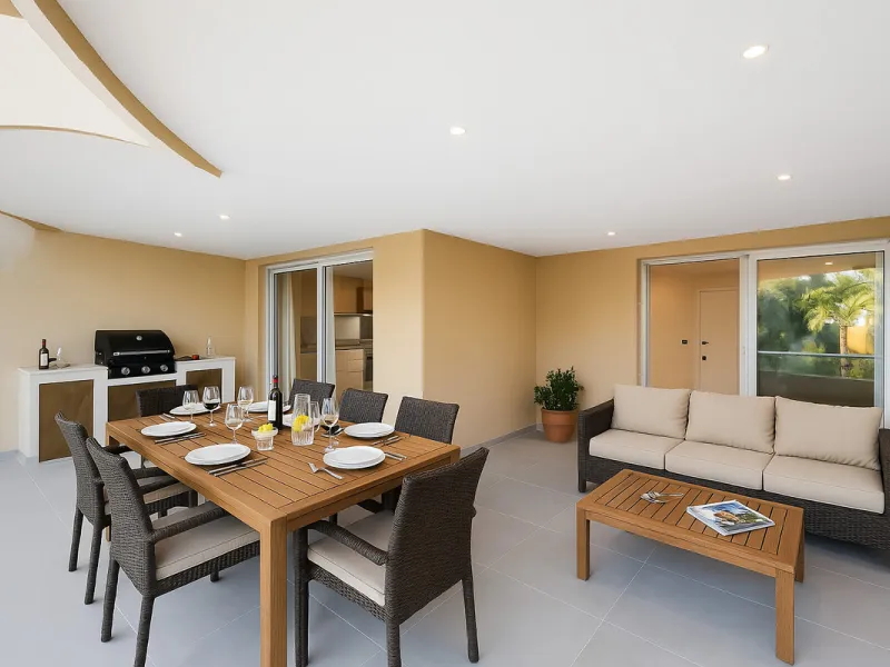 Discover a rare gem in Marbella: a fully modernized 4-bedroom, 4-bathroom apartment in an exclusive boutique community of just 18 residences. Offering 220m² of refined living space, this home boasts a sun-soaked 45m² terrace, a private outdoor BBQ kitchen