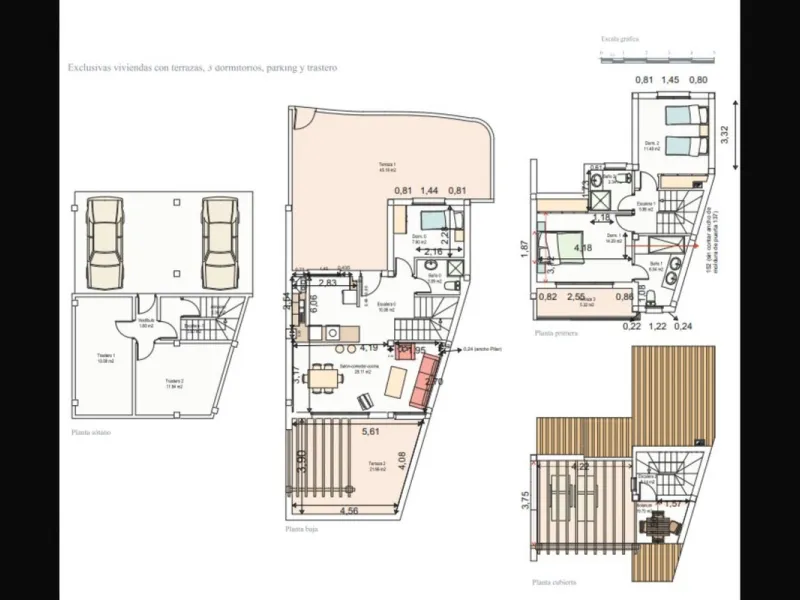 House - Townhouse в продаже в El Paraiso, Málaga. В доме 3 спален и 3 ванных комнат. Площадь дома 153 м²