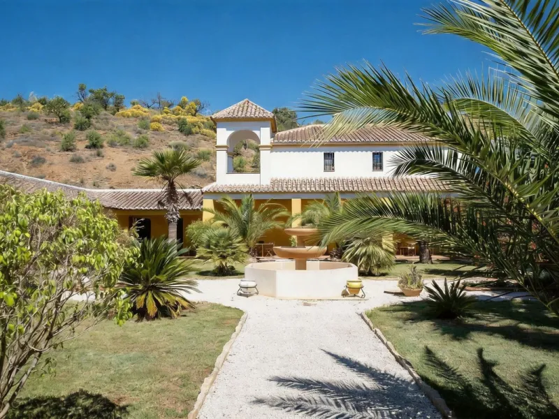 House - Finca - Cortijo в продаже в Almogía, Málaga. В доме 13 спален и 12 ванных комнат. Площадь дома 1602 м². Площадь участка 52958 м²