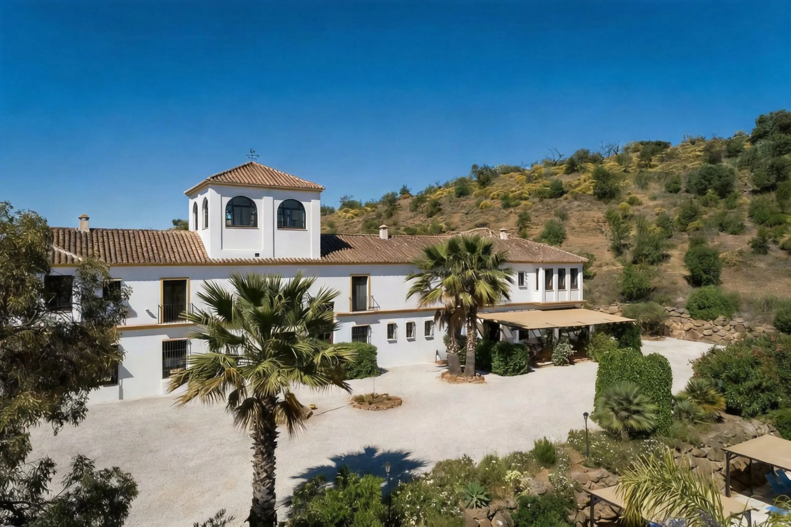 House - Finca - Cortijo в продаже в Almogía, Málaga. В доме 13 спален и 12 ванных комнат. Площадь дома 1602 м². Площадь участка 52958 м²