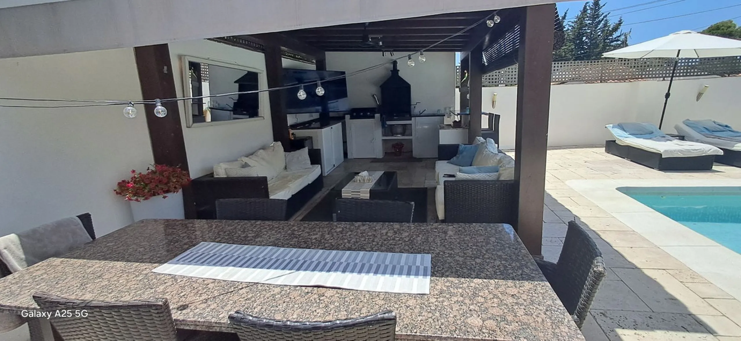 Stunning 6-bedroom, 6-bathroom detached villa located in a secure, gated community just a 10-minute walk from the beach and moments from the heart of Marbella.