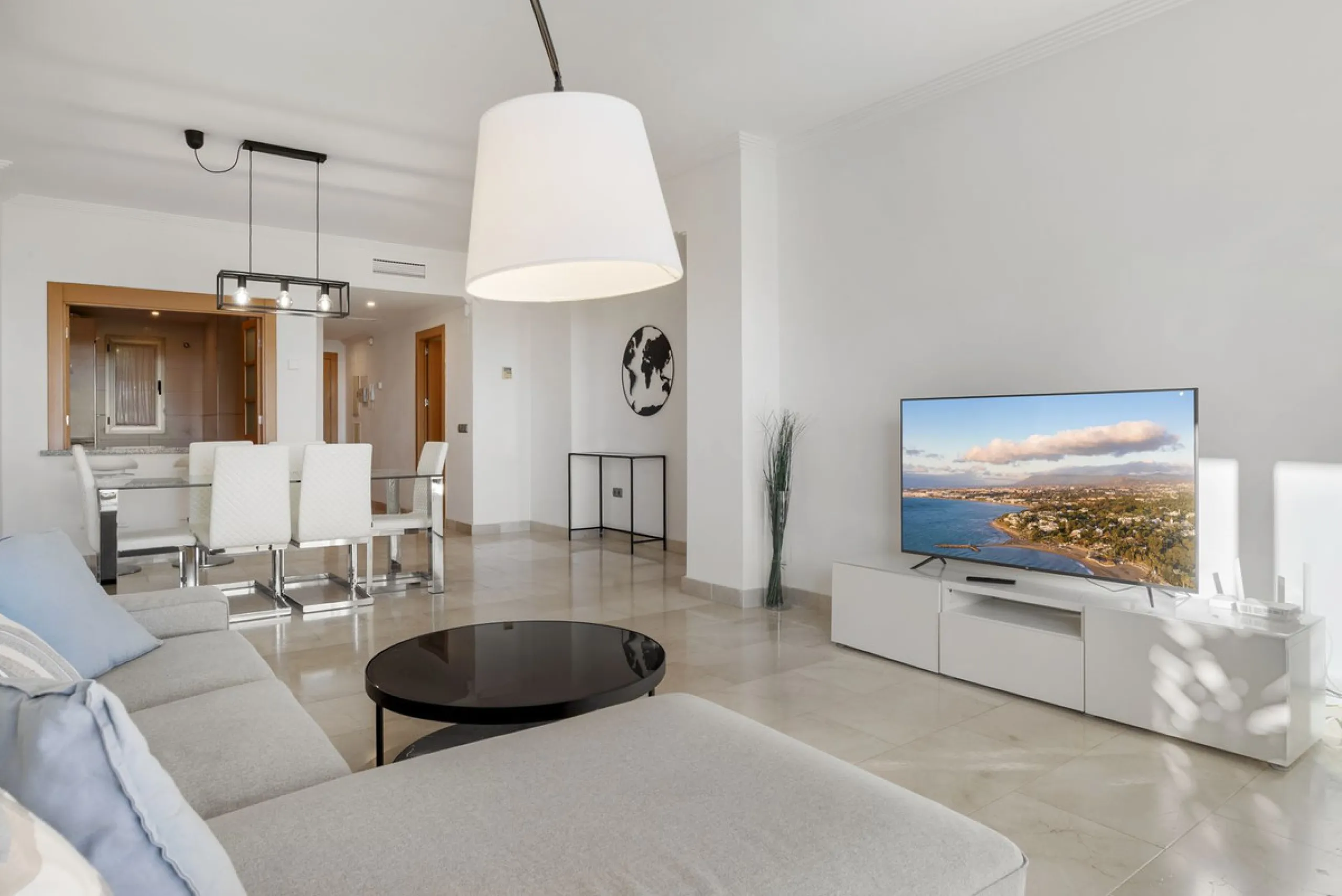 We are proud to present this luxurious ground-floor apartment, located within an exclusive gated and secure community renowned for its abundance of swimming pools and beautifully maintained green spaces.