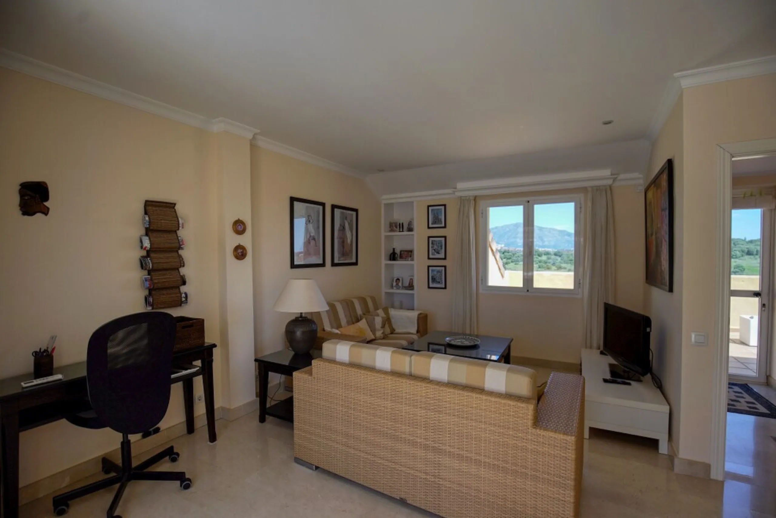 Elegant Duplex Penthouse with Panoramic Sea, Mountain & Golf Views – Bel-Air