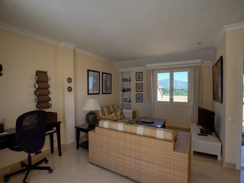 Elegant Duplex Penthouse with Panoramic Sea, Mountain & Golf Views – Bel-Air