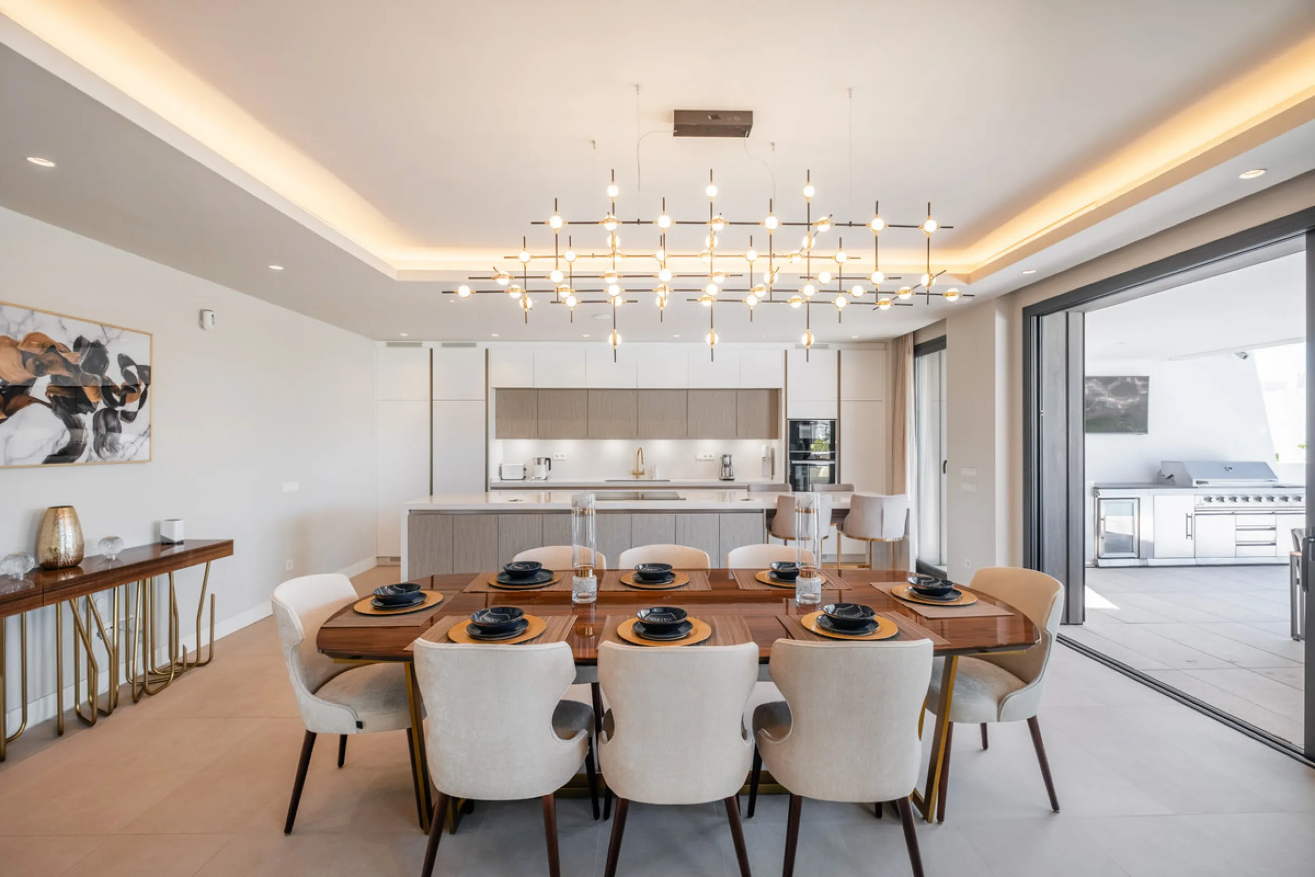 This exceptional luxury villa combines contemporary design, comfort, and high-quality finishes throughout.