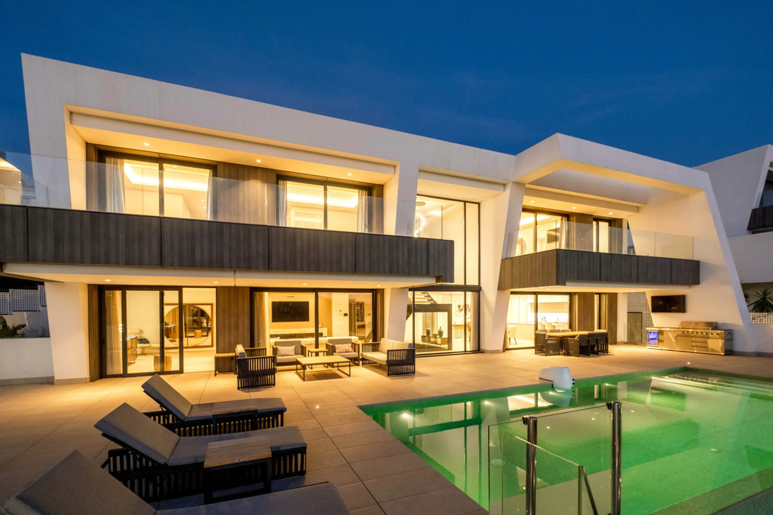 This exceptional luxury villa combines contemporary design, comfort, and high-quality finishes throughout.