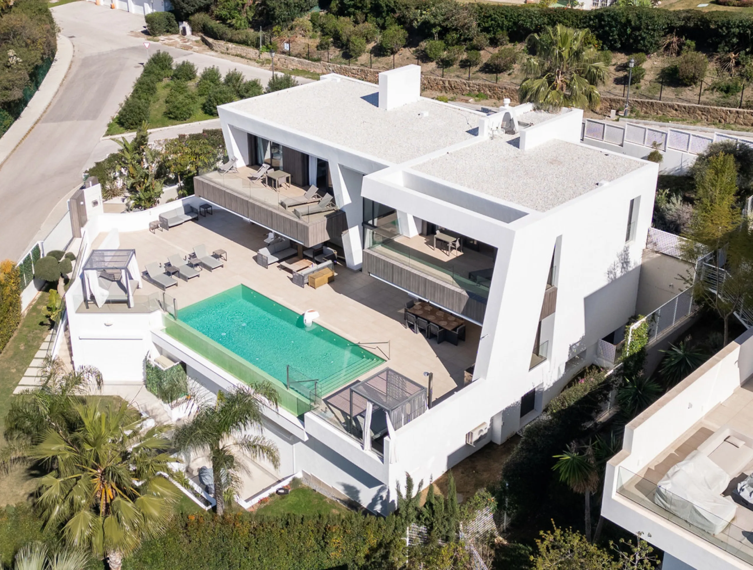 This exceptional luxury villa combines contemporary design, comfort, and high-quality finishes throughout.