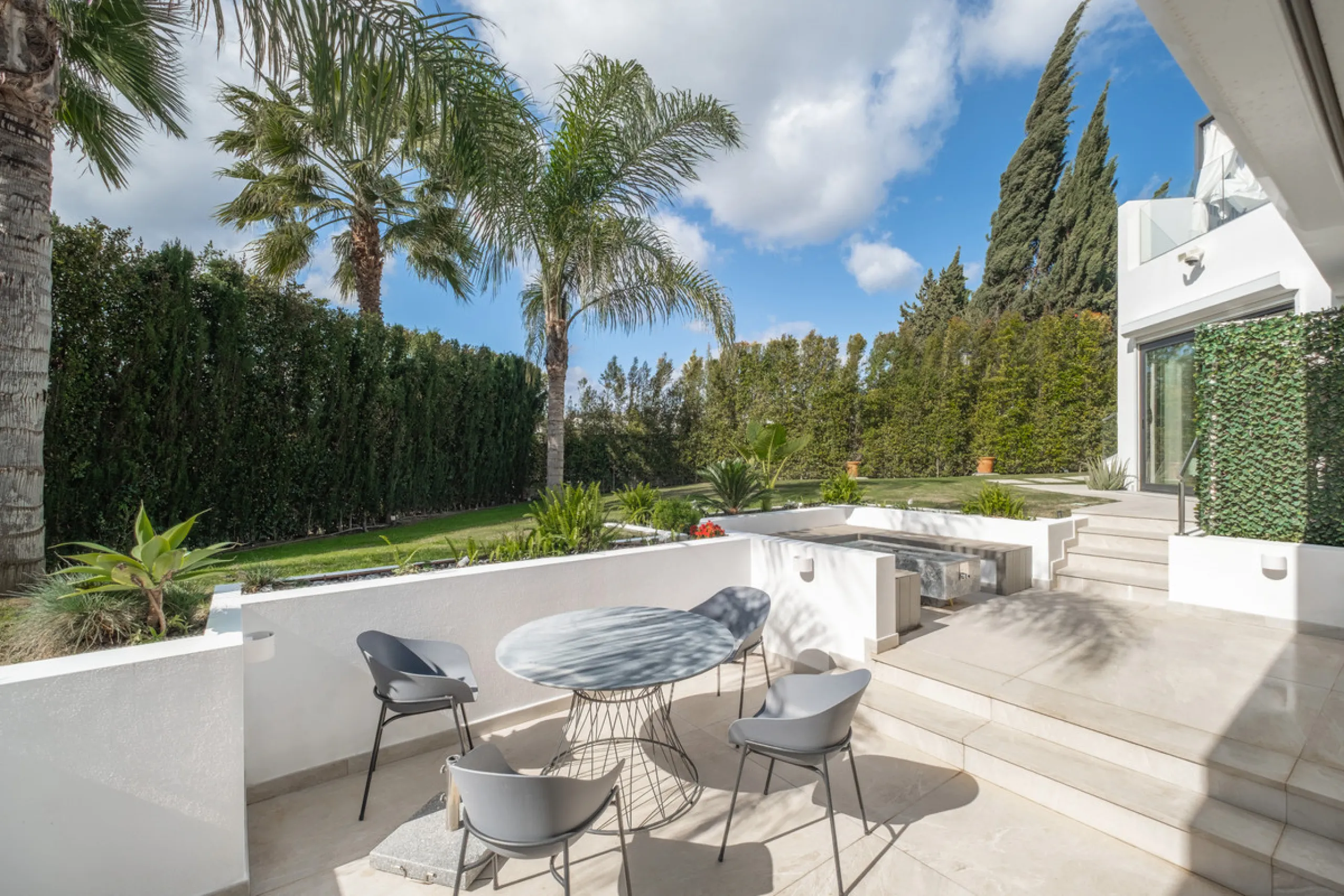 This exceptional luxury villa combines contemporary design, comfort, and high-quality finishes throughout.