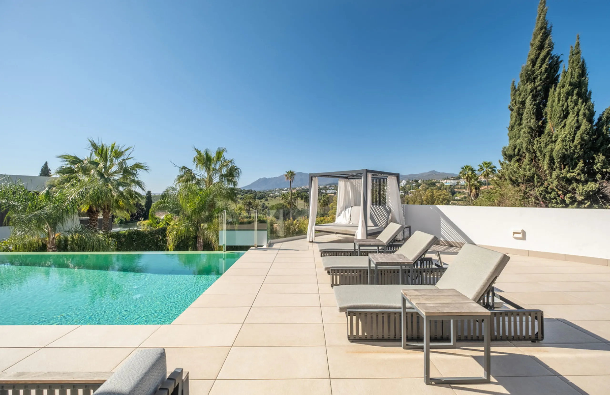 This exceptional luxury villa combines contemporary design, comfort, and high-quality finishes throughout.