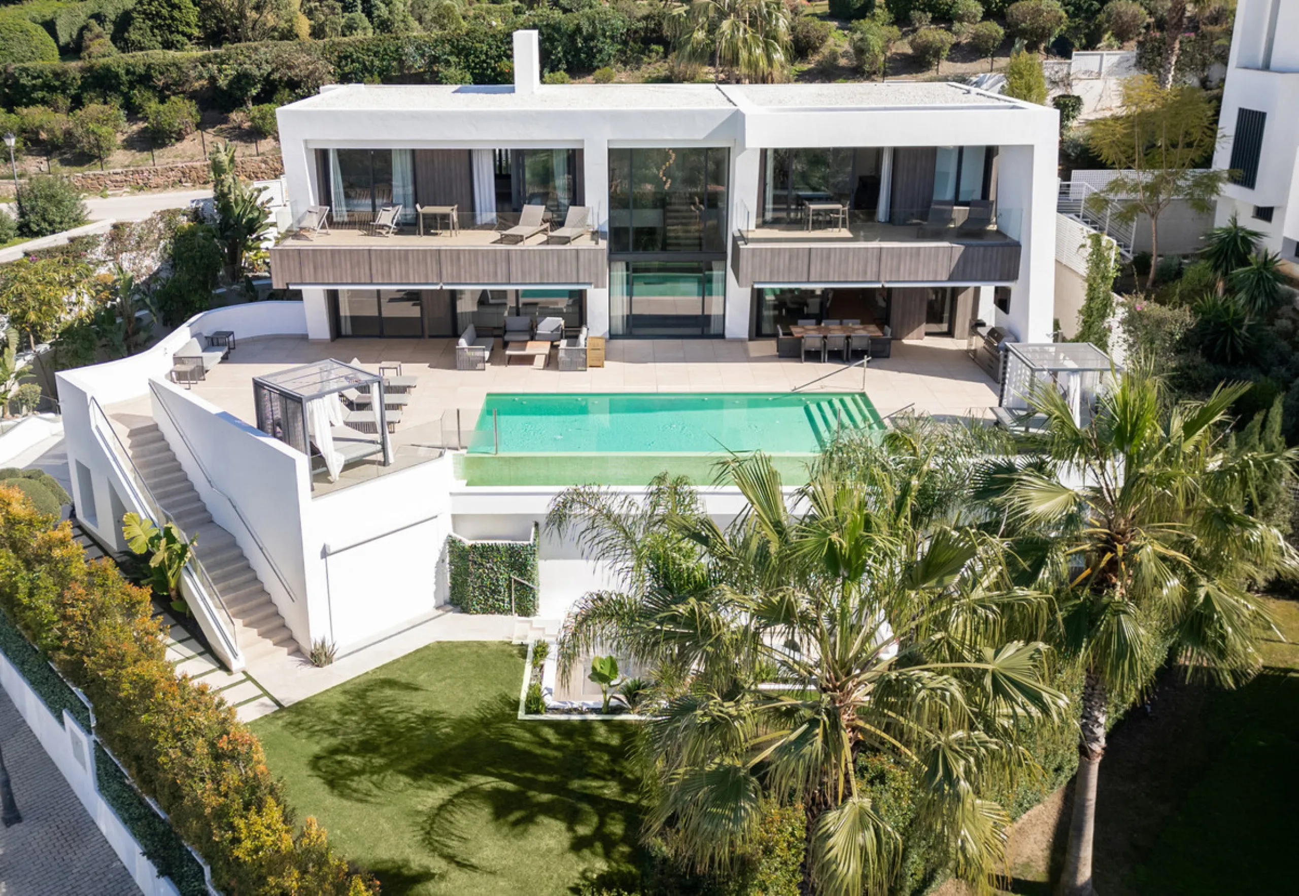 This exceptional luxury villa combines contemporary design, comfort, and high-quality finishes throughout.