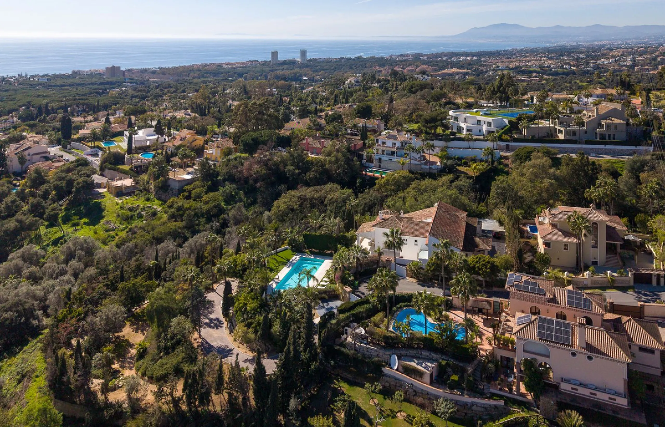 Luxury Villa with Panoramic Sea Views in Marbella