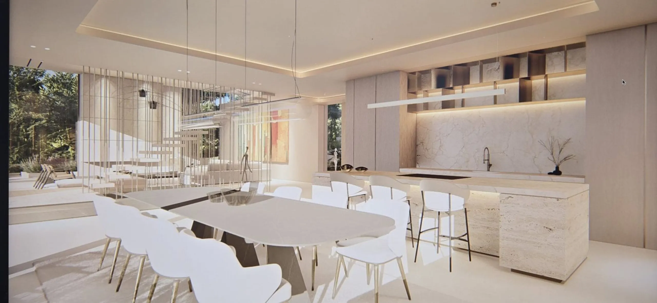 A prime plot featuring a spectacular project and a fully approved building permit, ready for development. 1.733 m²