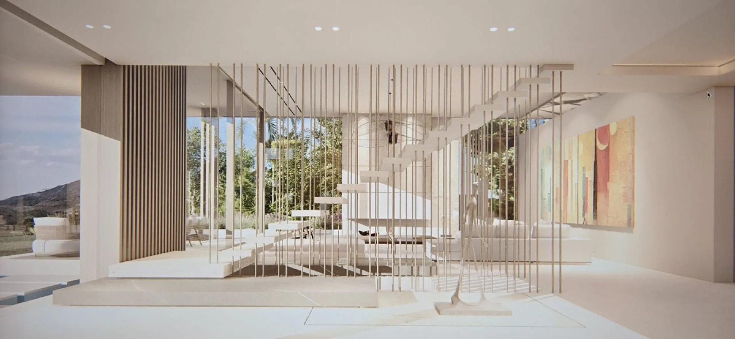 A prime plot featuring a spectacular project and a fully approved building permit, ready for development. 1.733 m²