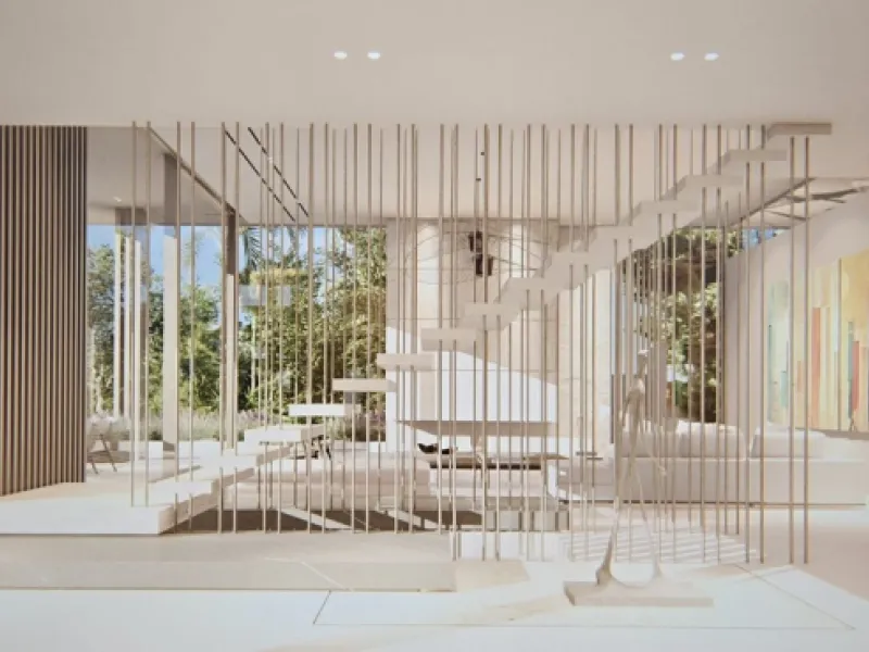 A prime plot featuring a spectacular project and a fully approved building permit, ready for development. 1.733 m²