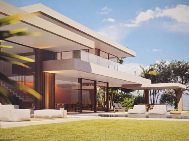 A prime plot featuring a spectacular project and a fully approved building permit, ready for development. 1.733 m²