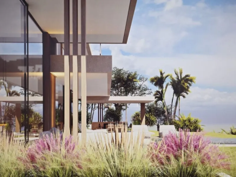 A prime plot featuring a spectacular project and a fully approved building permit, ready for development. 1.733 m²