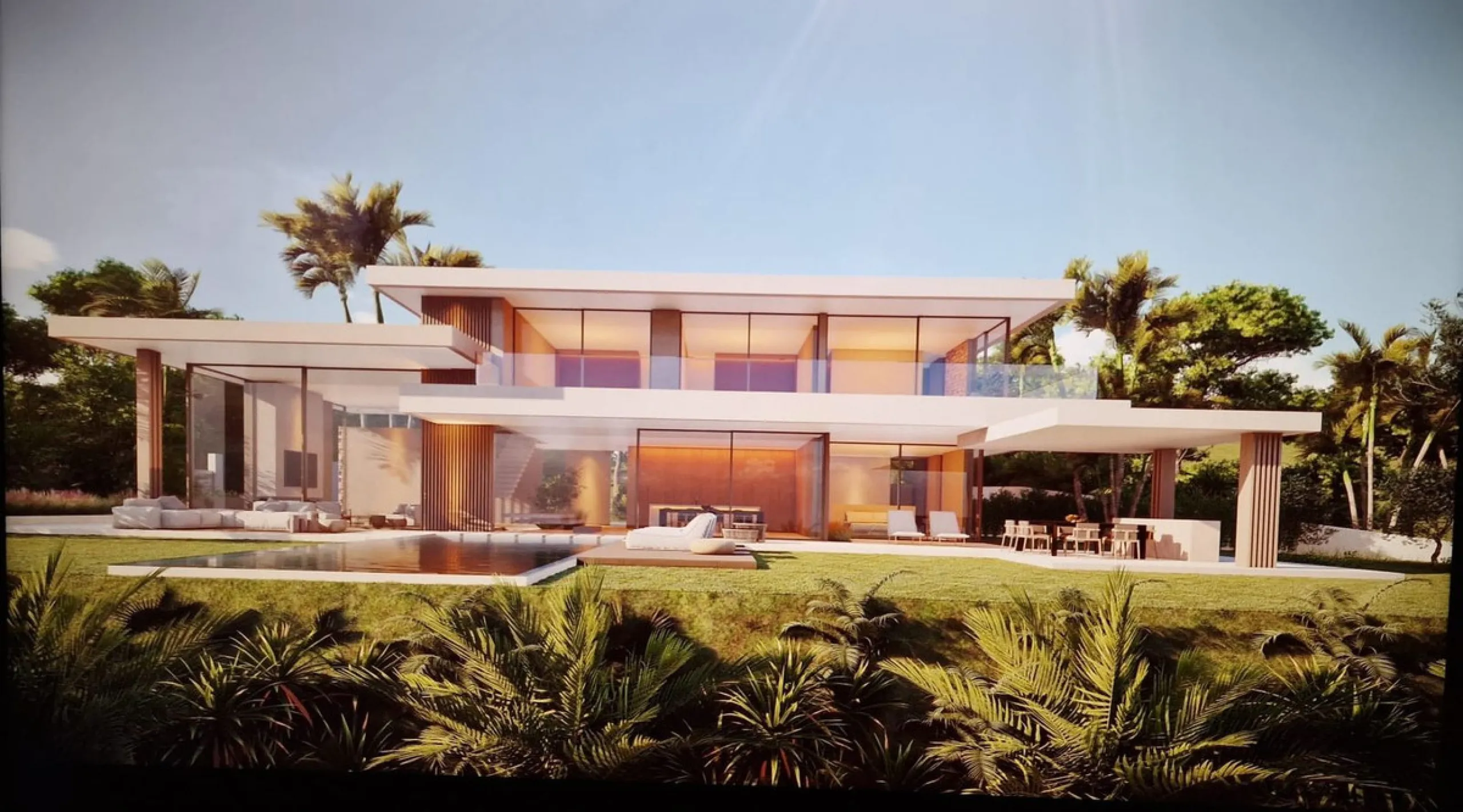 A prime plot featuring a spectacular project and a fully approved building permit, ready for development. 1.733 m²