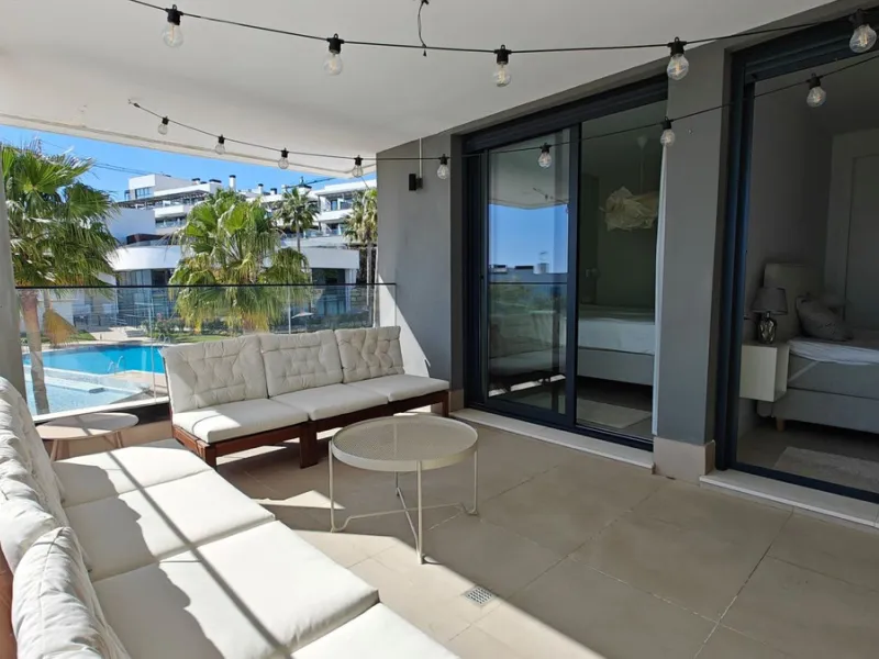 Rare 4-Bedroom Apartment with Stunning Sea Views & 43 m² Terrace in Las Mesas, Estepona – Just 10 Minutes' Walk to the Marina & Beach