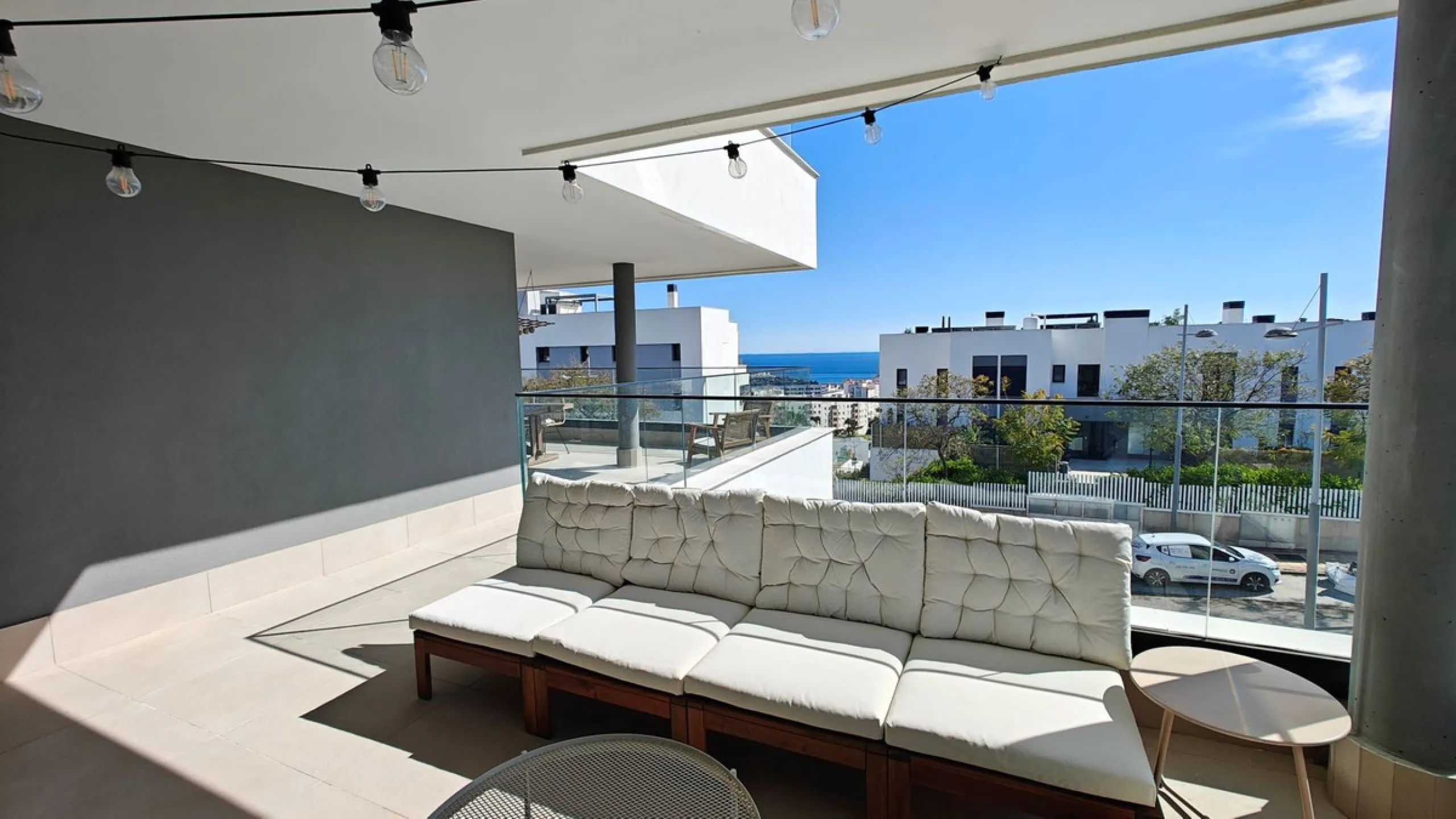 Rare 4-Bedroom Apartment with Stunning Sea Views & 43 m² Terrace in Las Mesas, Estepona – Just 10 Minutes' Walk to the Marina & Beach