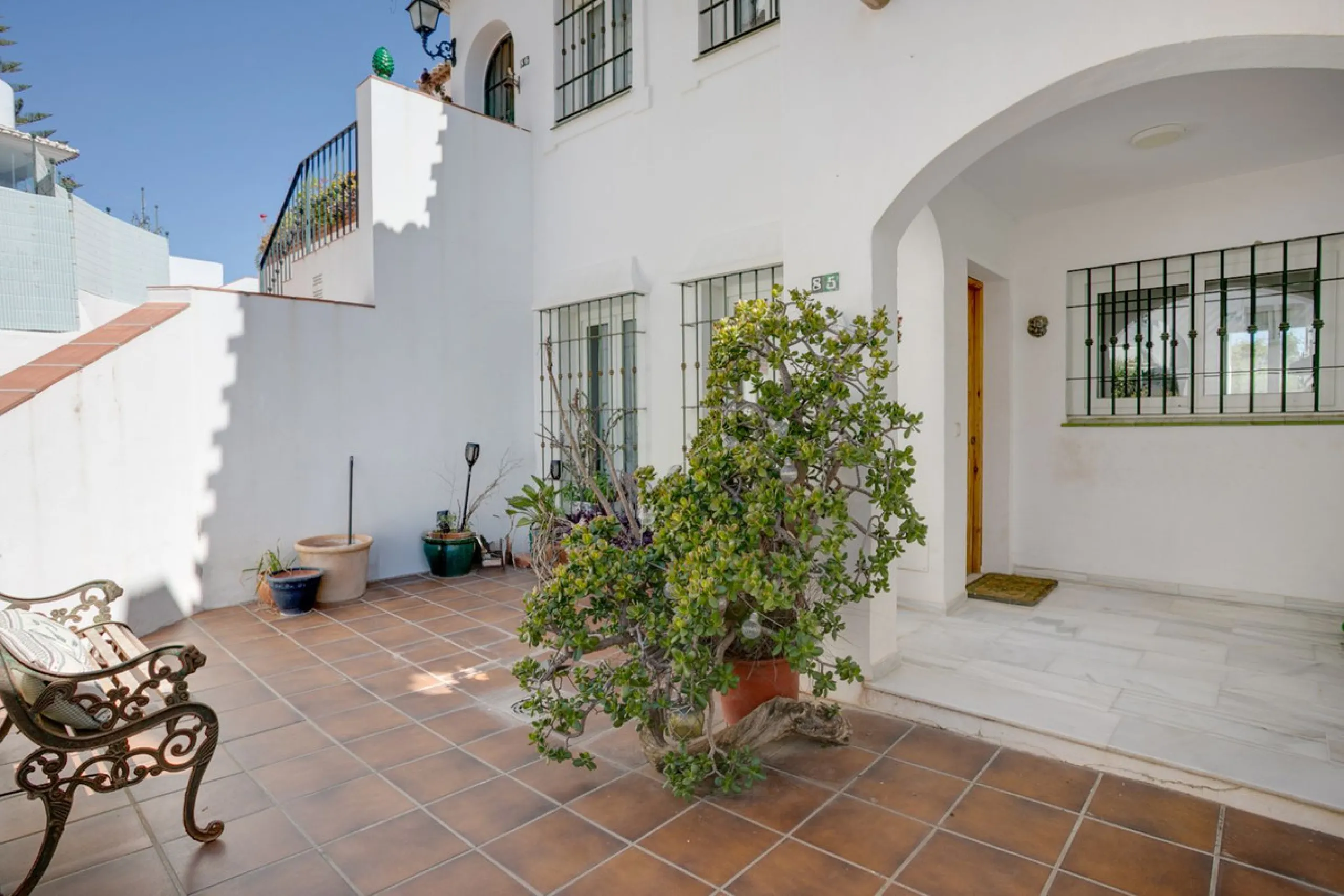Charming 3-Bedroom Townhouse with Sea Views in Mijas Costa