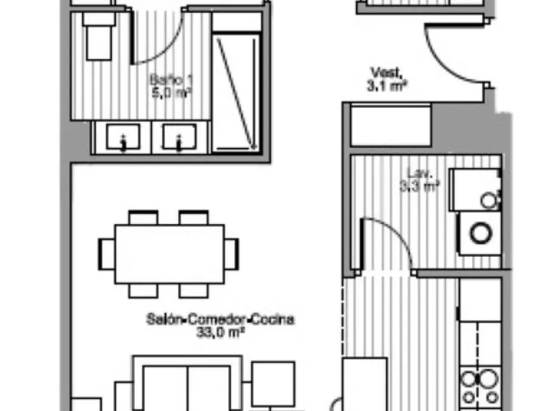 Apartment - Middle Floor Apartment в продаже в Torremolinos, Málaga. В доме 2 спален и 2 ванных комнат. Площадь дома 110 м²