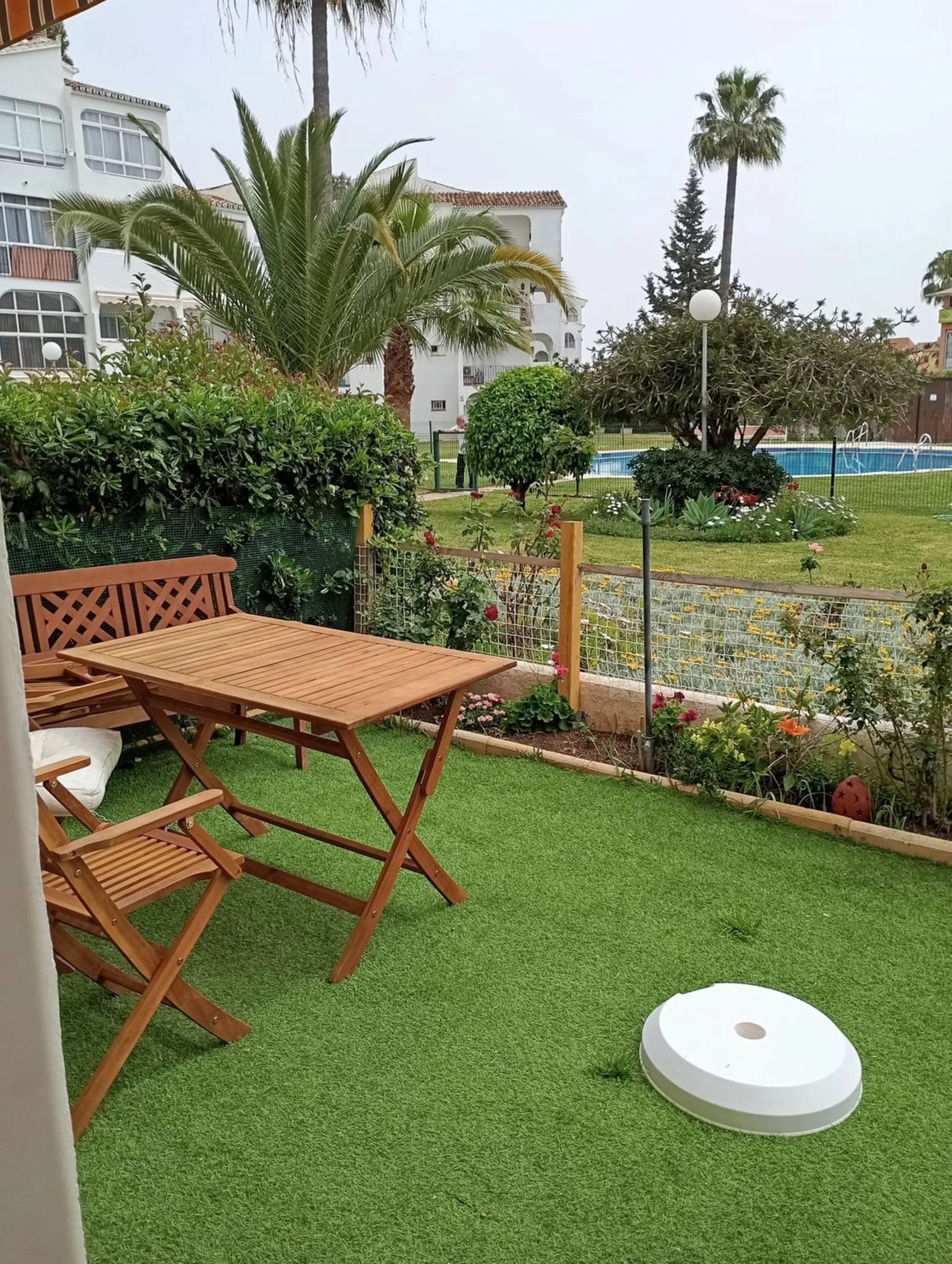 Apartment - Ground Floor Apartment в продаже в Mijas, Málaga. В доме 2 спален и 1 ванных комнат. Площадь дома 120 м². Площадь участка 20 м²