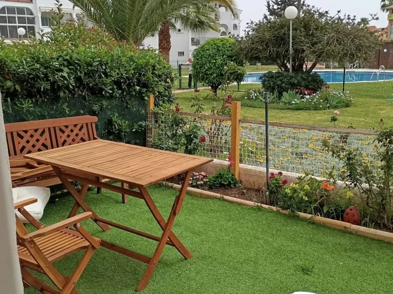 Apartment - Ground Floor Apartment в продаже в Mijas, Málaga. В доме 2 спален и 1 ванных комнат. Площадь дома 120 м². Площадь участка 20 м²