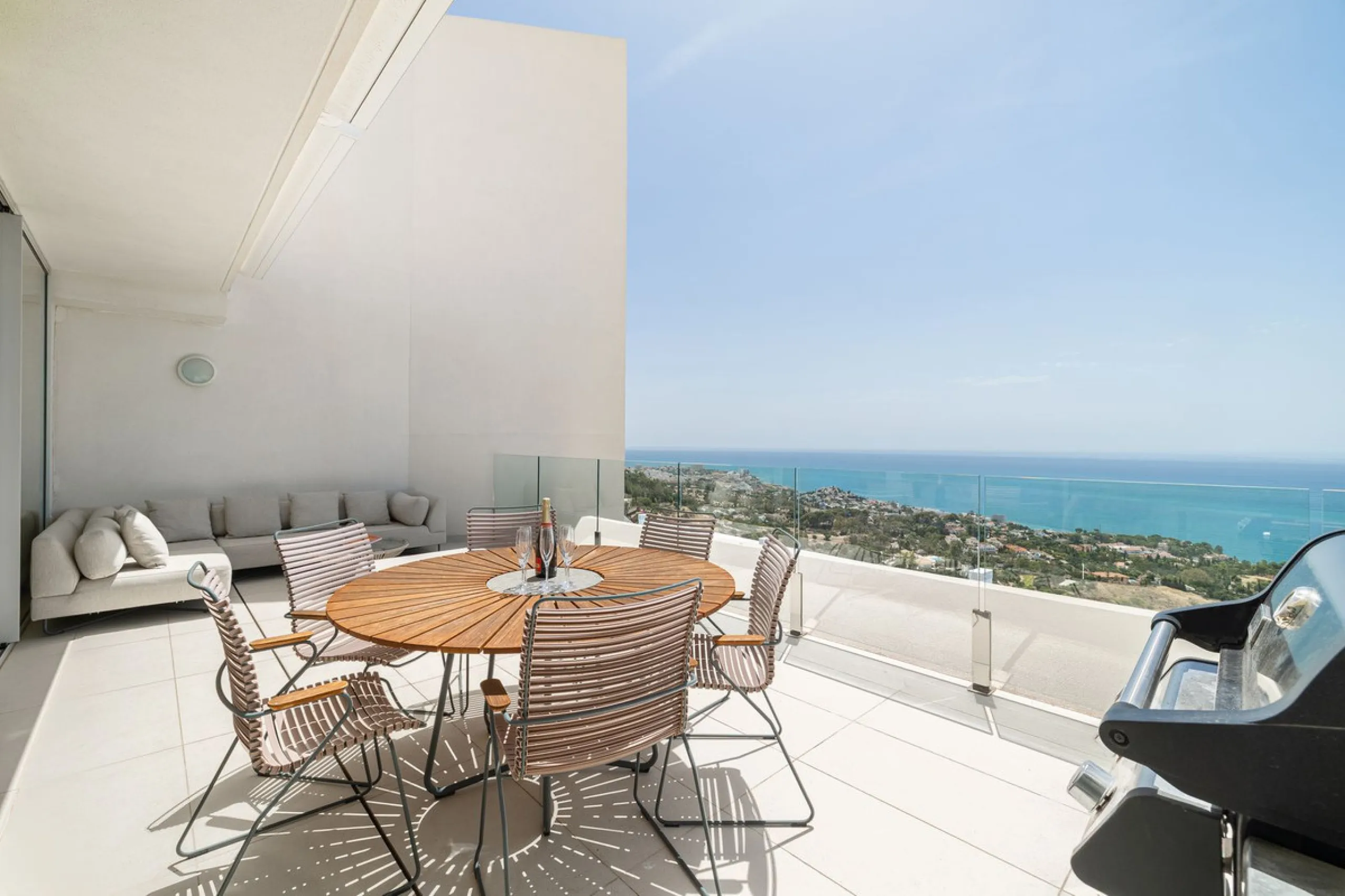 Spectacular Duplex Penthouse with Panoramic Sea Views in Exclusive Stupa Hills, Benalmádena