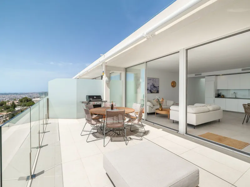Spectacular Duplex Penthouse with Panoramic Sea Views in Exclusive Stupa Hills, Benalmádena