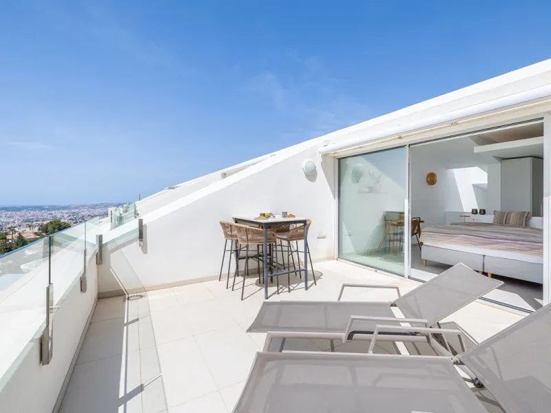 Spectacular Duplex Penthouse with Panoramic Sea Views in Exclusive Stupa Hills, Benalmádena