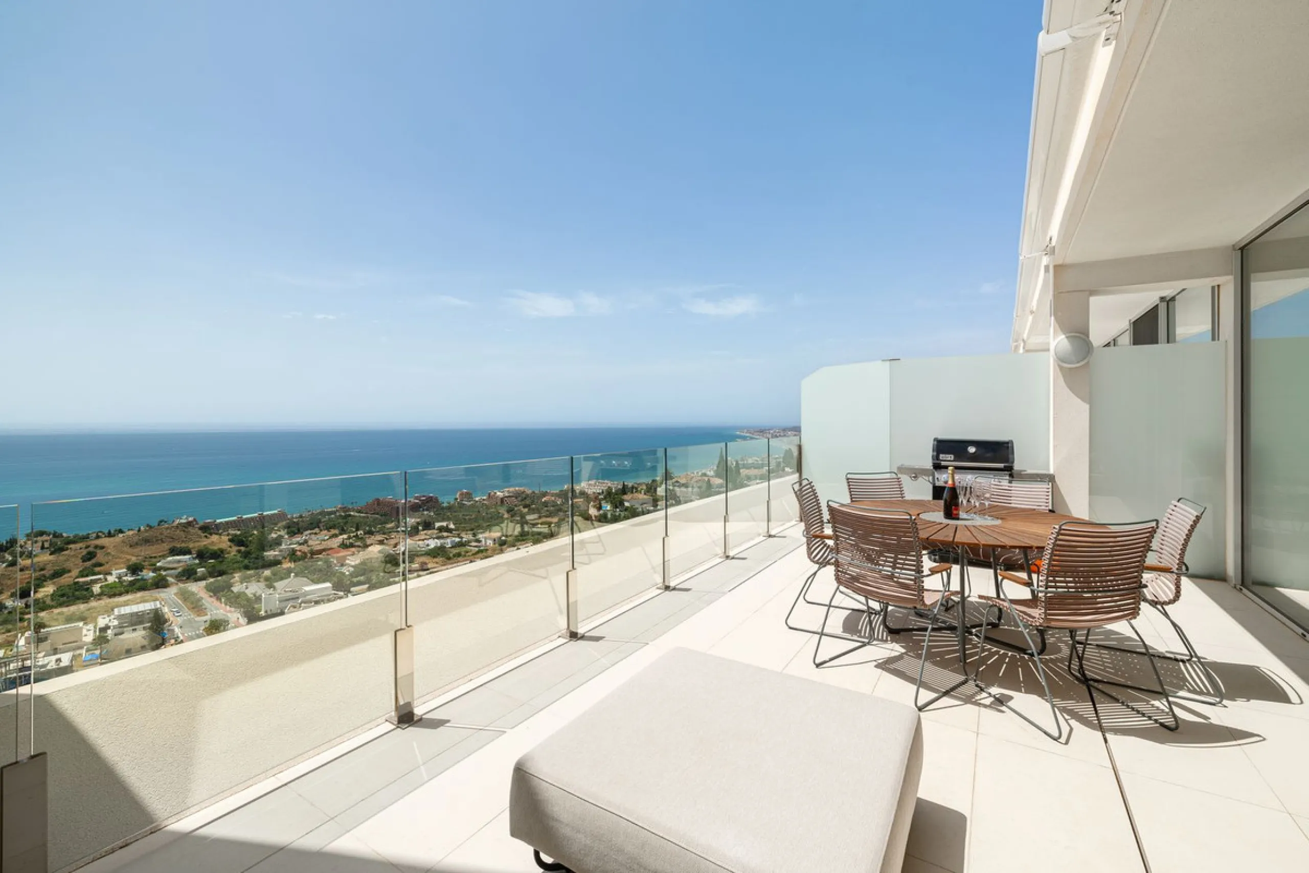 Spectacular Duplex Penthouse with Panoramic Sea Views in Exclusive Stupa Hills, Benalmádena