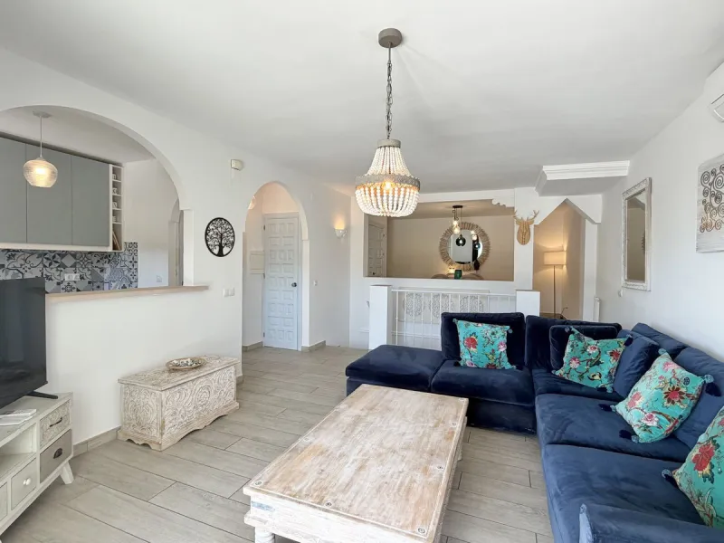 EXCLUSIVE to Nerja Properties - Set on the peaceful edge of the whitewashed village of Frigiliana, this beautifully maintained duplex apartment offers a rare blend of tranquillity, space, and spectacular scenery. A much-loved family home for many years, t