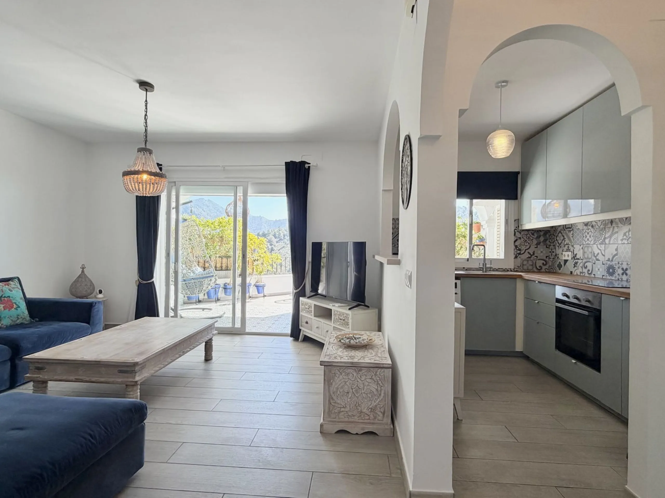 EXCLUSIVE to Nerja Properties - Set on the peaceful edge of the whitewashed village of Frigiliana, this beautifully maintained duplex apartment offers a rare blend of tranquillity, space, and spectacular scenery. A much-loved family home for many years, t