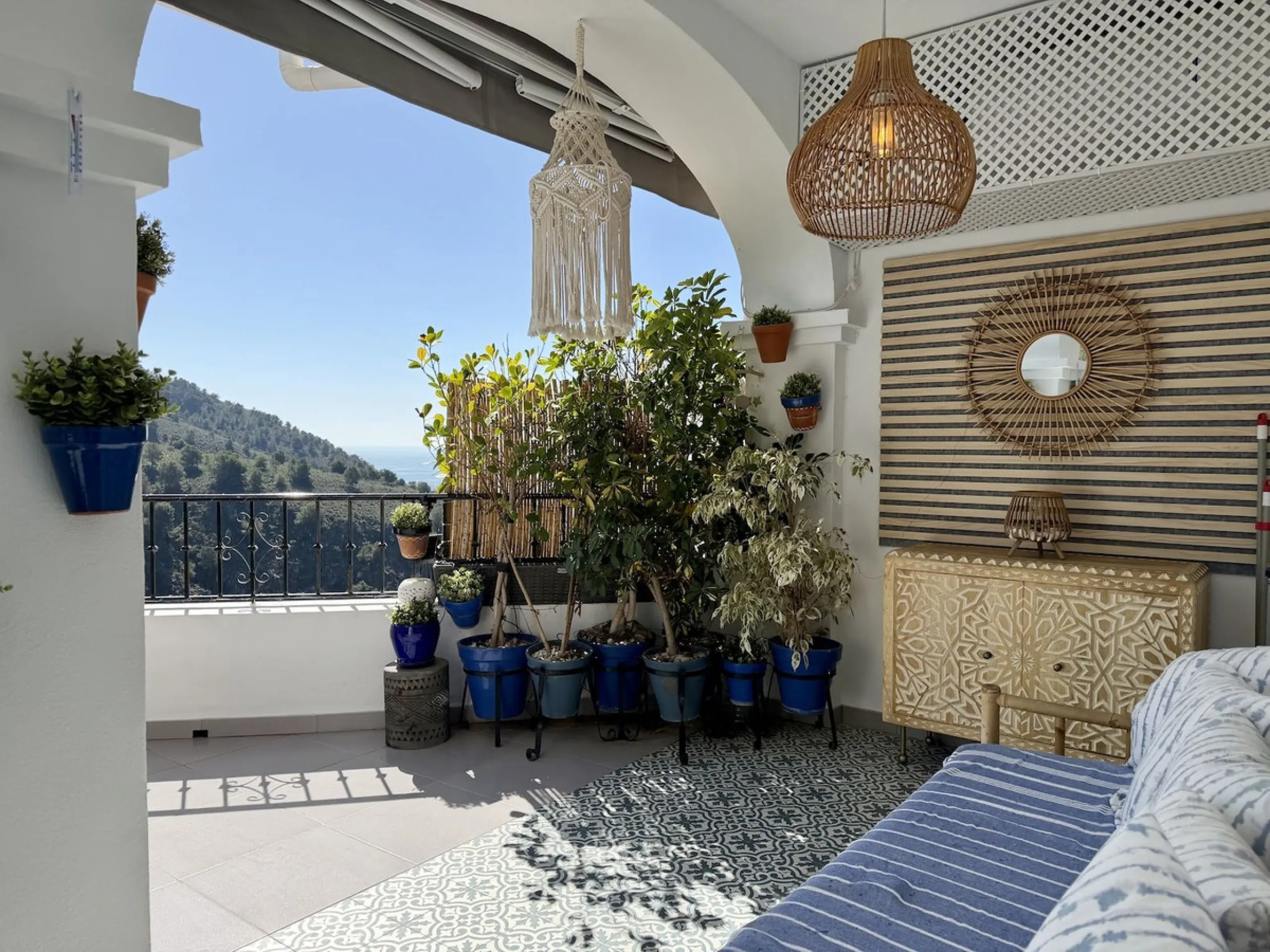 EXCLUSIVE to Nerja Properties - Set on the peaceful edge of the whitewashed village of Frigiliana, this beautifully maintained duplex apartment offers a rare blend of tranquillity, space, and spectacular scenery. A much-loved family home for many years, t