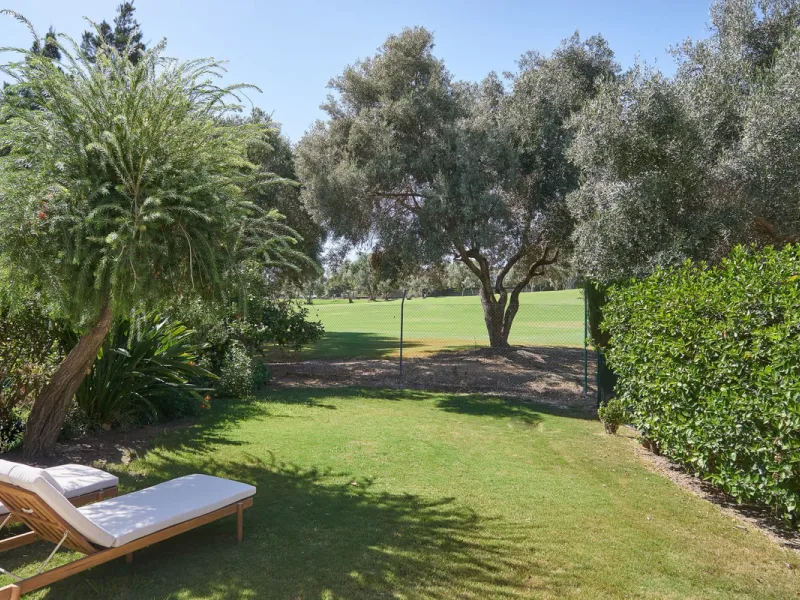 Frontline Aloha Golf townhouse nestled in the prestigious Golf Valley of Nueva Andalucía, this beautifully designed three-story townhouse offers a seamless blend of Mediterranean charm and modern living. Recently renovated, the property captures the lifes