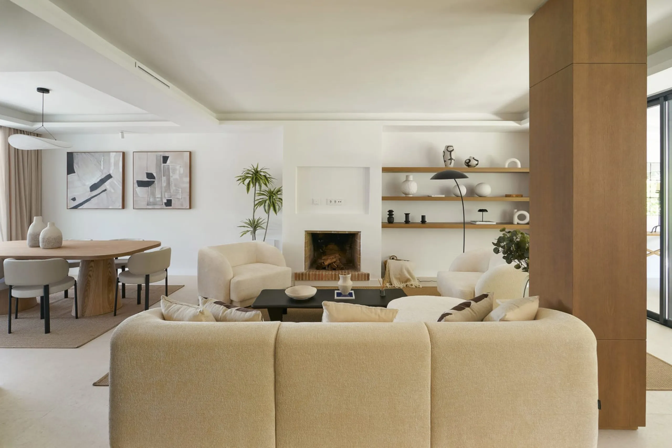 Frontline Aloha Golf townhouse nestled in the prestigious Golf Valley of Nueva Andalucía, this beautifully designed three-story townhouse offers a seamless blend of Mediterranean charm and modern living. Recently renovated, the property captures the lifes