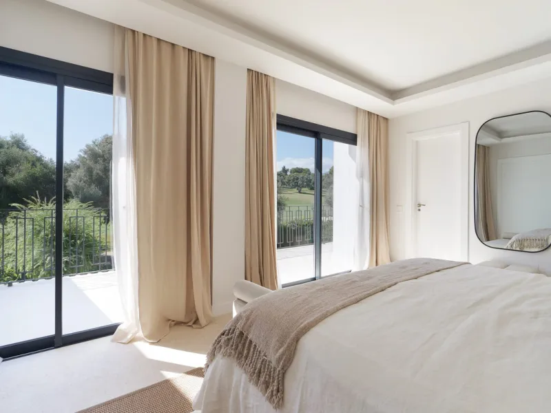 Frontline Aloha Golf townhouse nestled in the prestigious Golf Valley of Nueva Andalucía, this beautifully designed three-story townhouse offers a seamless blend of Mediterranean charm and modern living. Recently renovated, the property captures the lifes
