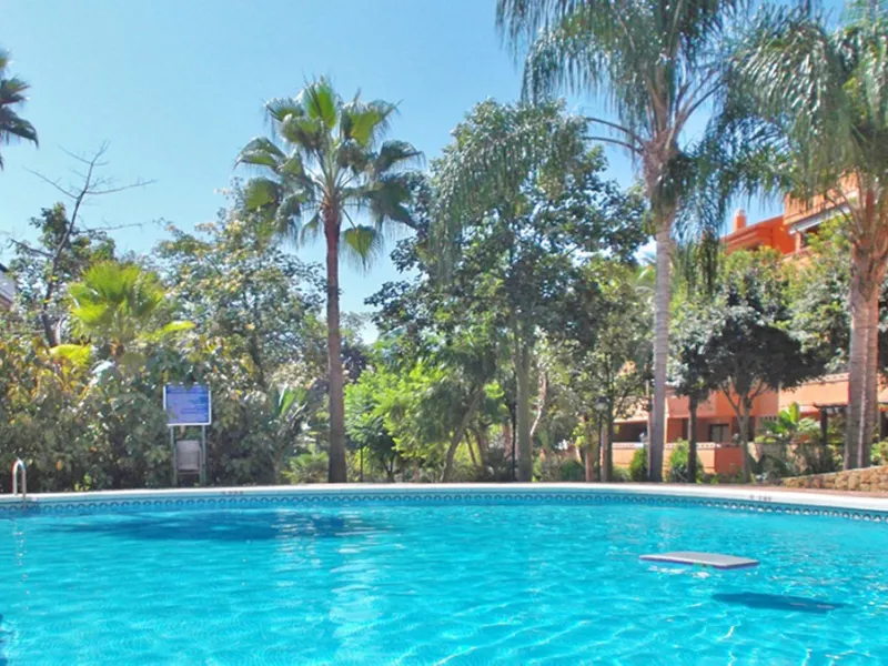 In Marbella's exclusive Golden Mile.