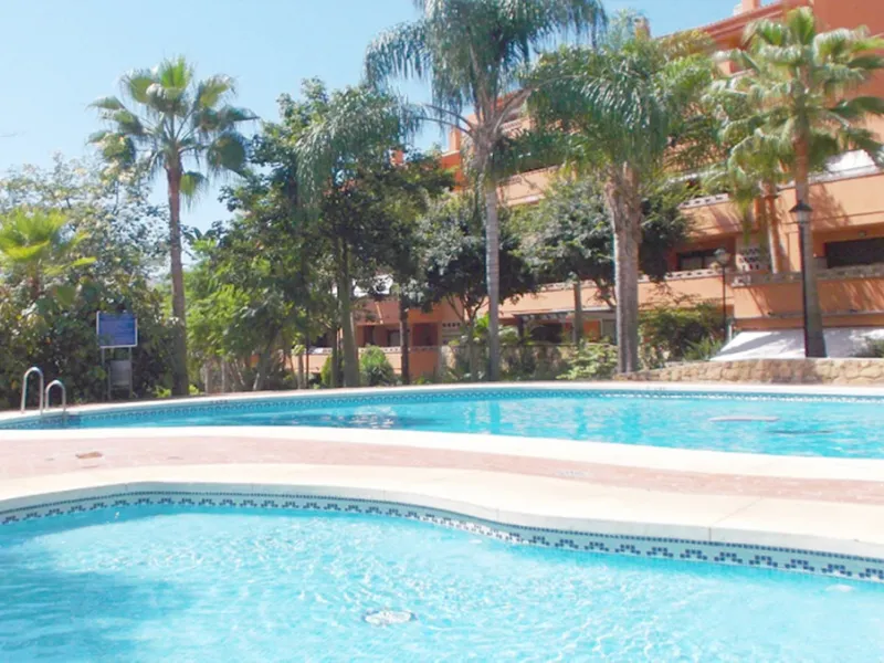 In Marbella's exclusive Golden Mile.
