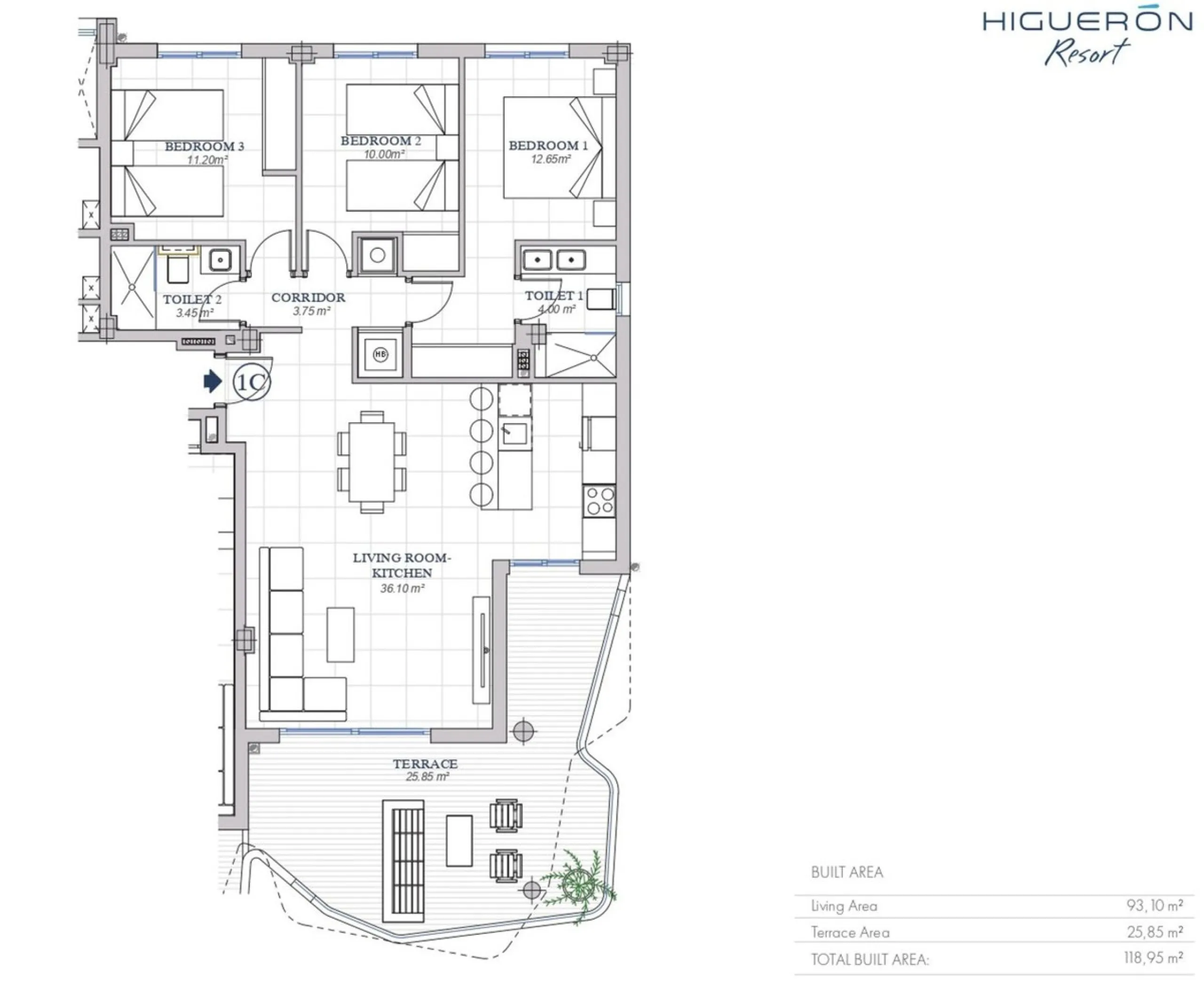 STYLISH 3-BEDROOM CORNER APARTMENT WITH STUNNING MEDITERRANEAN SEA VIEWS!